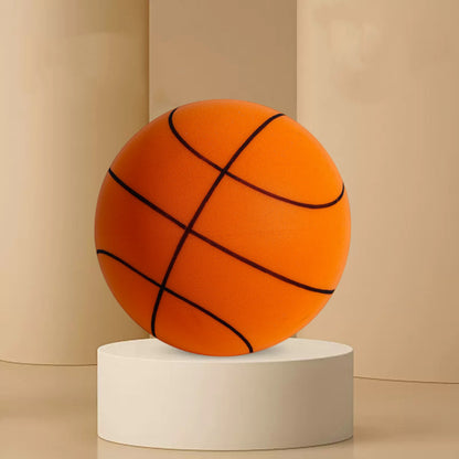 Silent High Density Foam Sports Ball Indoor Mute Basketball Sports DealSniper.net Basketball line orange No 7 Basketball