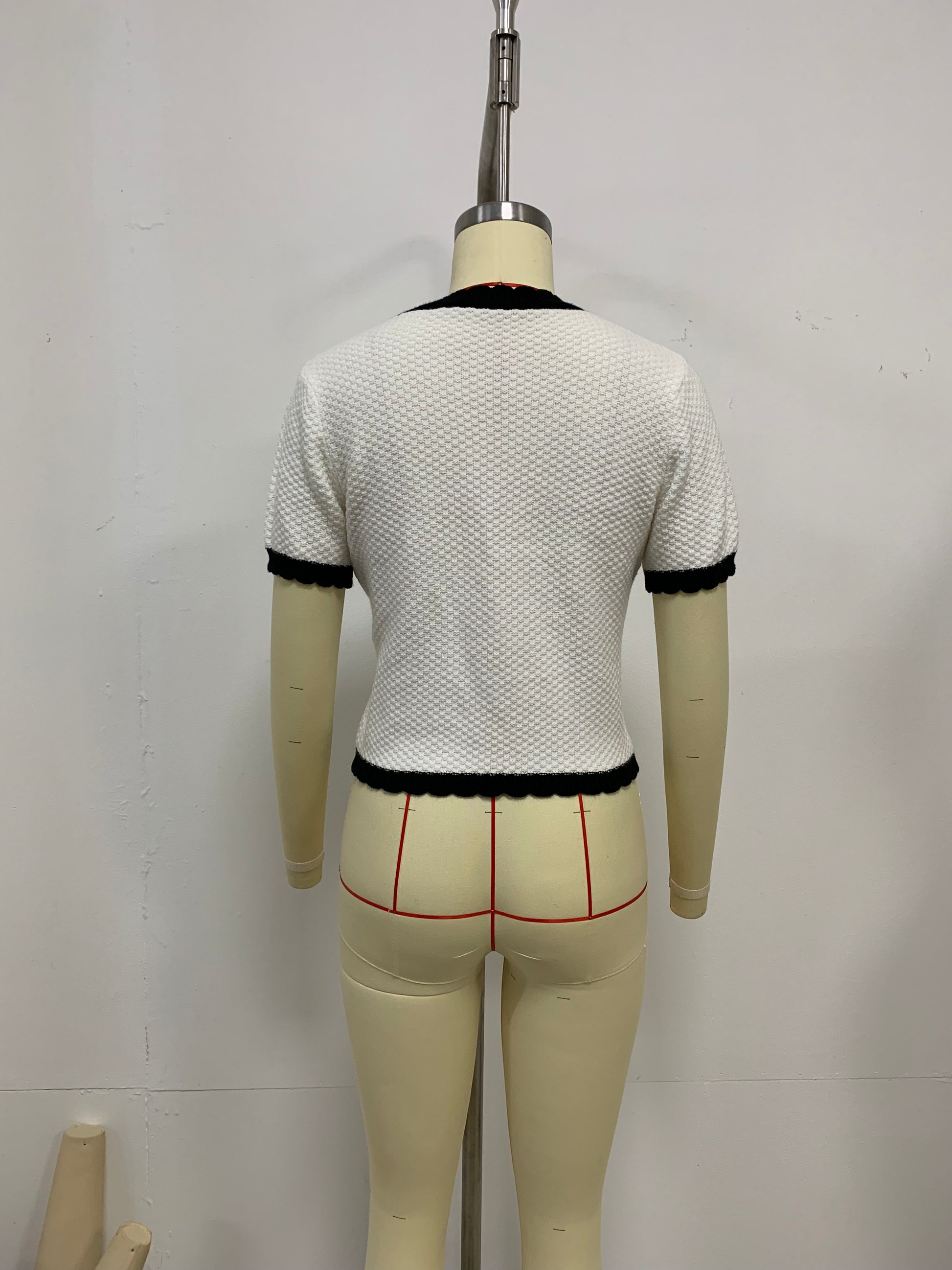 Summer Women Short Sleeve Knit Cardigan Women Gym From House