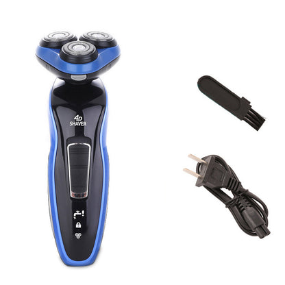 4 In 1 Electric Shaver Triple Blade Razor Men Clipper Rechargeable Trimmer