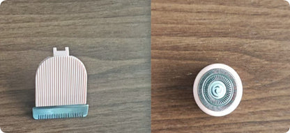 2 In 1 Hair Remover Women's Double Head Shaver Beauty DealSniper.net Set1 No plug