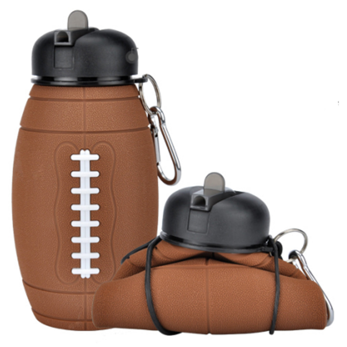 Sports Water Bottle Silicone Collapsible Spherical Drinking Mug