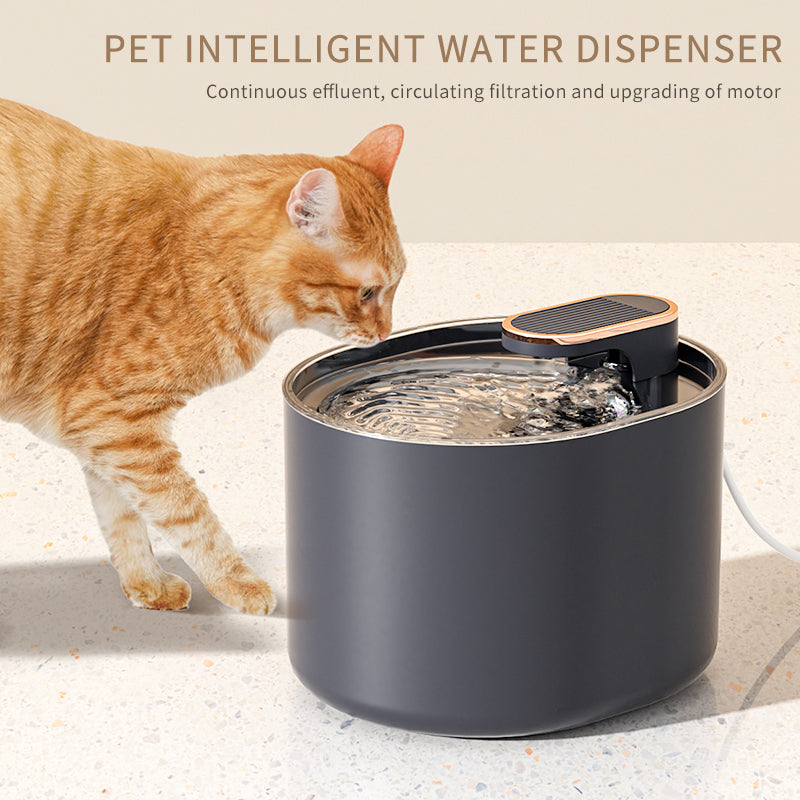 Automatic Pet Cat Water Fountain Mute Water Feeder Bowl Pets Gym From House