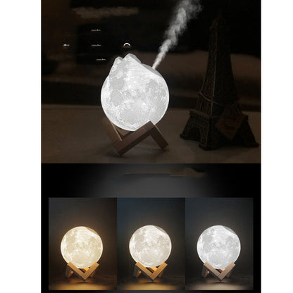 Lunar Humidifier Night Light Bedroom Household Aromatherapy