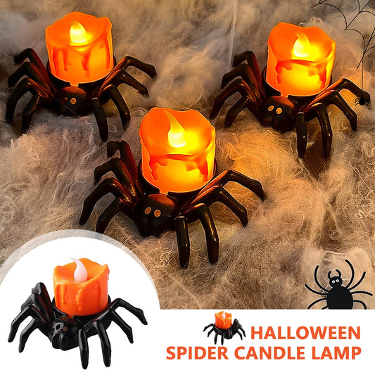 Halloween Decoration Spider Night Lights Party Supplies Decoration Holidays Gym From House