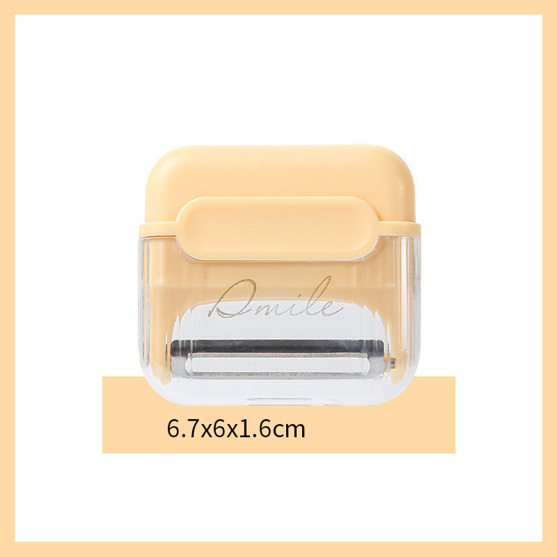 Magnetic Peeler For Household Use Kitchen Gadgets Kitchen DealSniper.net Yellow With magnet