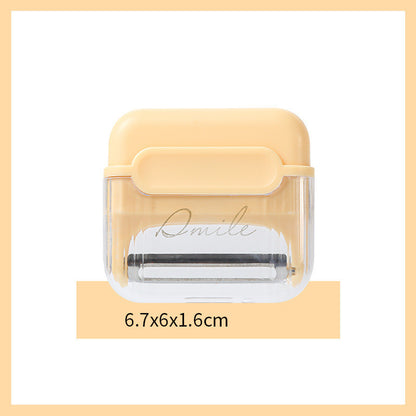 Magnetic Peeler For Household Use Kitchen Gadgets Kitchen DealSniper.net Yellow With magnet