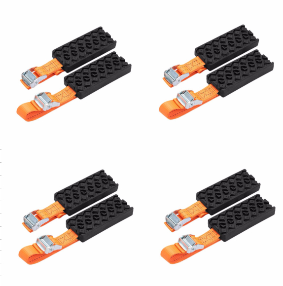 Snow Chain Car Snow Tire Tire Chain Snow Emergency Snow Chain Vehicle DealSniper.net 4set
