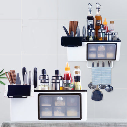 Kitchenware Rack Seasoning Storage Box Multifunctional Kitchen DealSniper.net