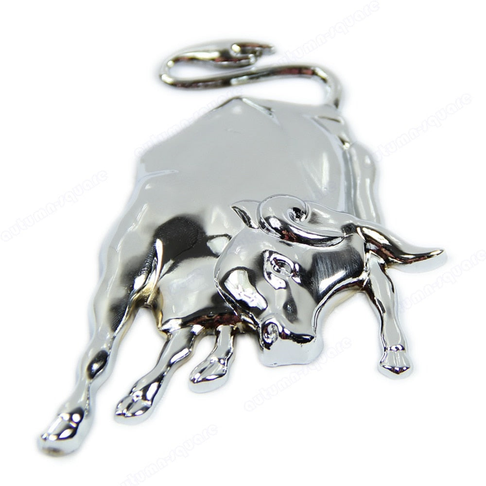 Car car pure metal car sticker Vehicle DealSniper.net Silver