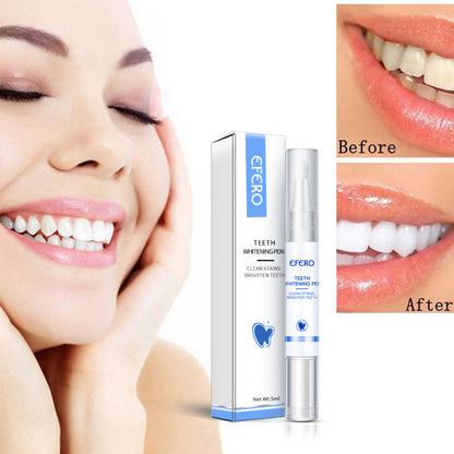 Teeth Whitening Pen Cleaning Serum Remove Plaque Stains Beauty dealsniper-net