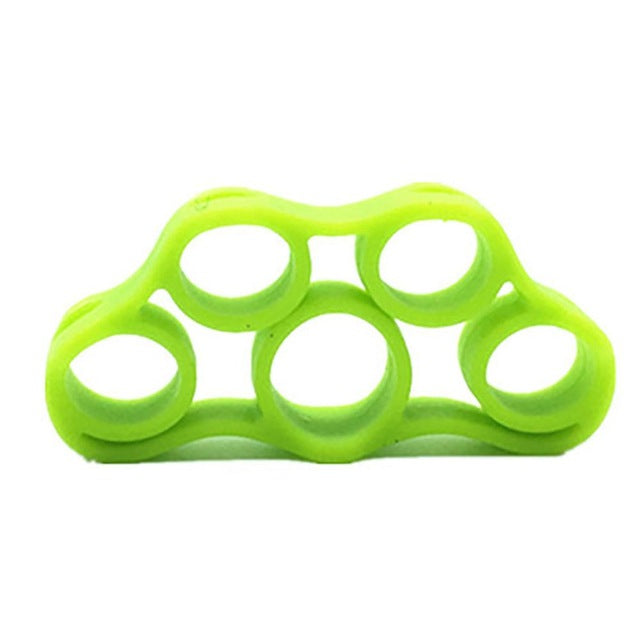 Silicone tubing fingers Finger trainer Pull ring finger mouse Sports DealSniper.net Green