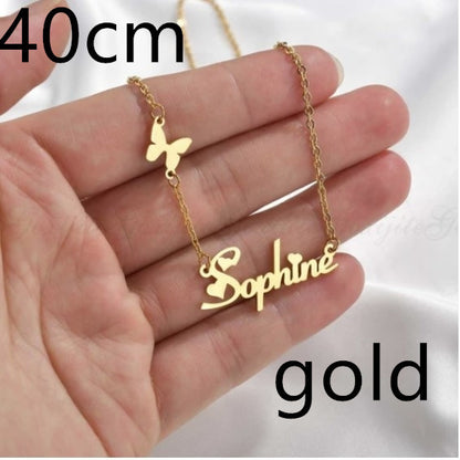 Necklace Alloy Pendant Font Fascinating Pendant Custom