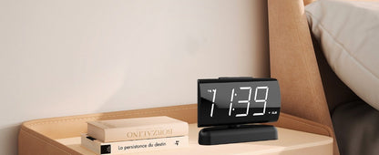 New LED 90-degree Rotating Clock