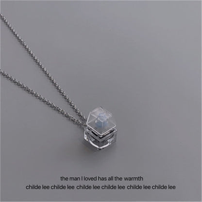 Decompression Necklace Manipulator Feel Button Luminous Jewelry Gym From House