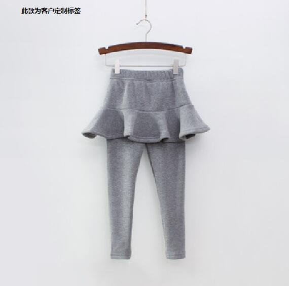 Customized skirt leggings Kids DealSniper.net Light Gray 100cm