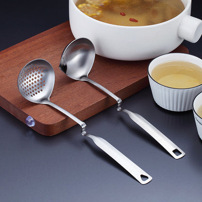 Stainless Steel Wall-mounted Oil Spoon Hot Pot Oil Filter Spoon Kitchen DealSniper.net