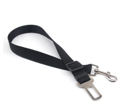 Fixed Strap Polyester Dog Strap Dog Leash Dog Leash Pets dealsniper-net 70cm Black