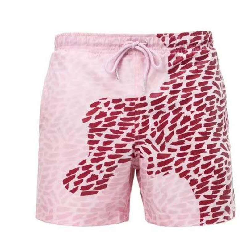 Magical Change Color Beach Shorts Summer Men Swimming Trunks Men dealsniper-net