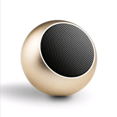 Wireless Bluetooth Speaker Mini Stereo High Volume Outdoor Portable Gadgets dealsniper-net Gold USB