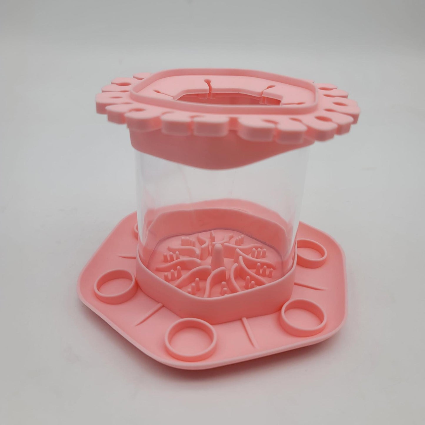 Brush Cleaning Device Hexagonal Children Graffiti Paint Tool Kids DealSniper.net Pink