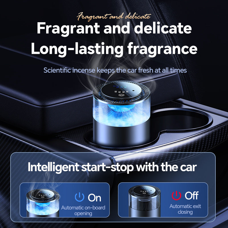Car Aromatherapy Diffuser Cloud Mist Air Freshener Auto Decoration Vehicle dealsniper-net