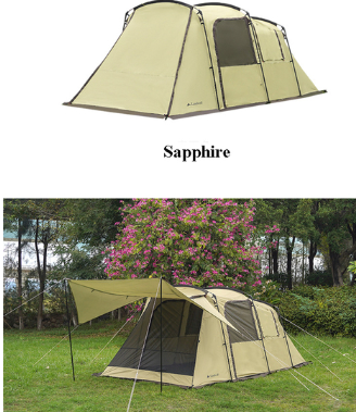 Landwolf Large Space Tunnel Tent Outdoor Camping Tourist Outdoor dealsniper-net