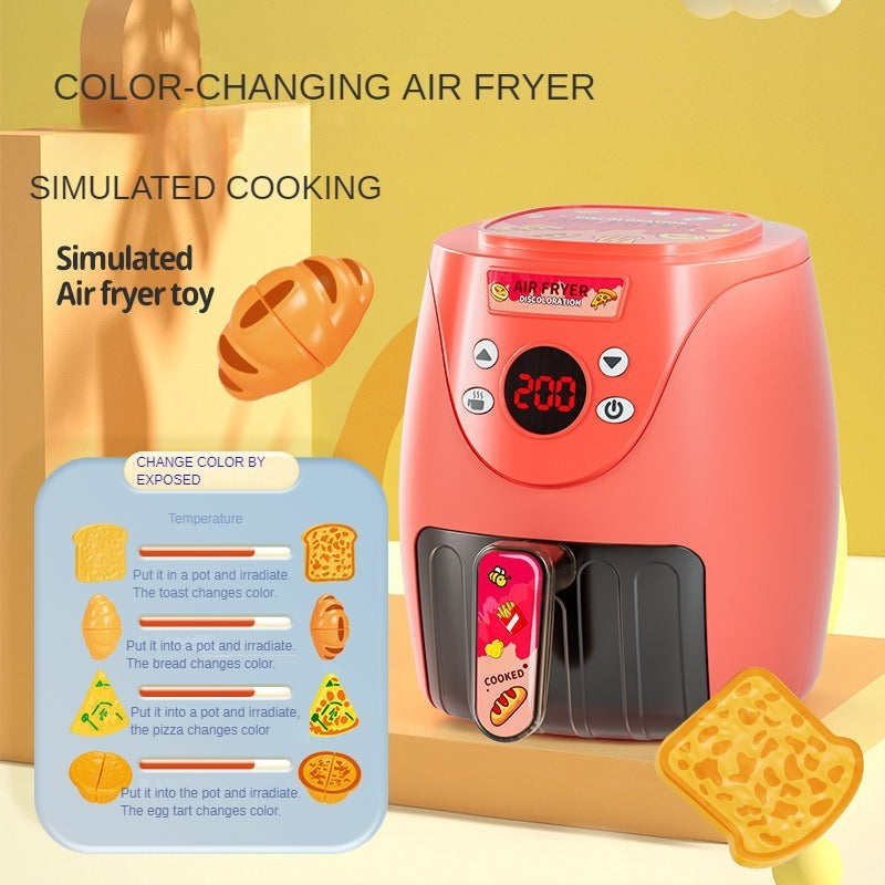 Air Fryer Simulation Kitchenware Kitchen Food Color Kids dealsniper-net