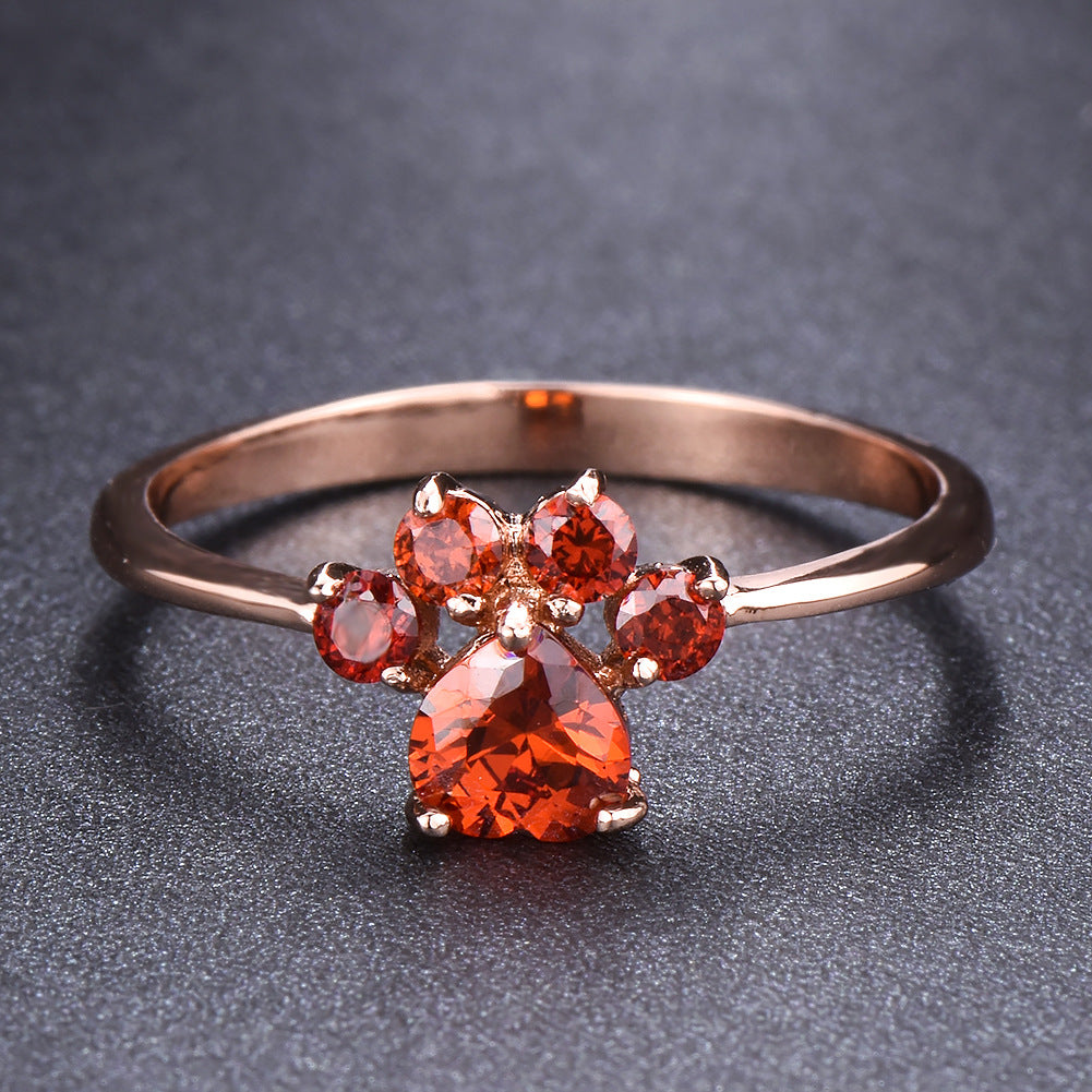 Cute Cat-claw-shaped Rings Fashion Personality Jewelry dealsniper-net