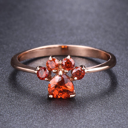 Cute Cat-claw-shaped Rings Fashion Personality Jewelry dealsniper-net