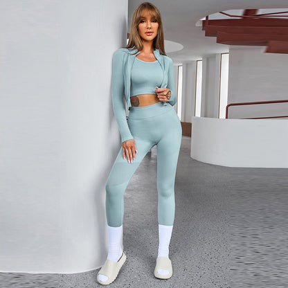 New Solid Color Sleeveless Sports Suit Women Women Gym From House