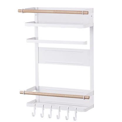 Multifunctional Hanger For Kitchen  Sidewall Shelf