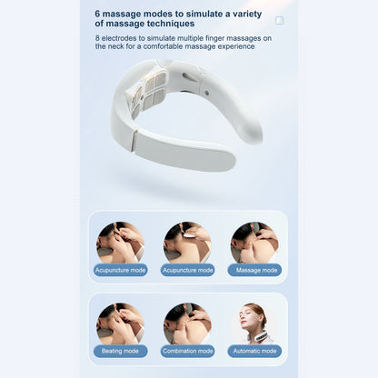 Home Fashion Smart Hot Compress Shoulder Neck Massager Health Gym From House