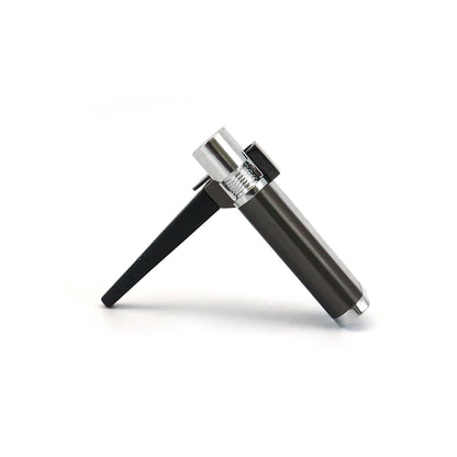 Portable Foldable Mini Pipe Dual Purpose Metal Cap Lighter Gadgets DealSniper.net