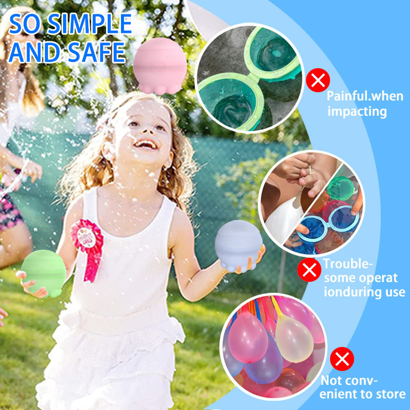 Silicone Water Ball Magnetic One-Hand Toy Kids dealsniper-net