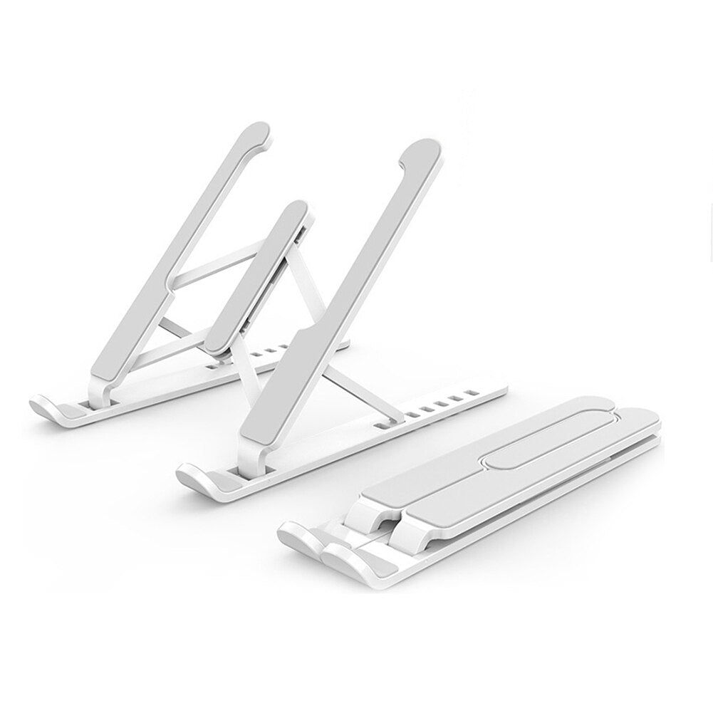 Adjustable Non-slip Laptop Stand Support Holder Base Electronics dealsniper-net White