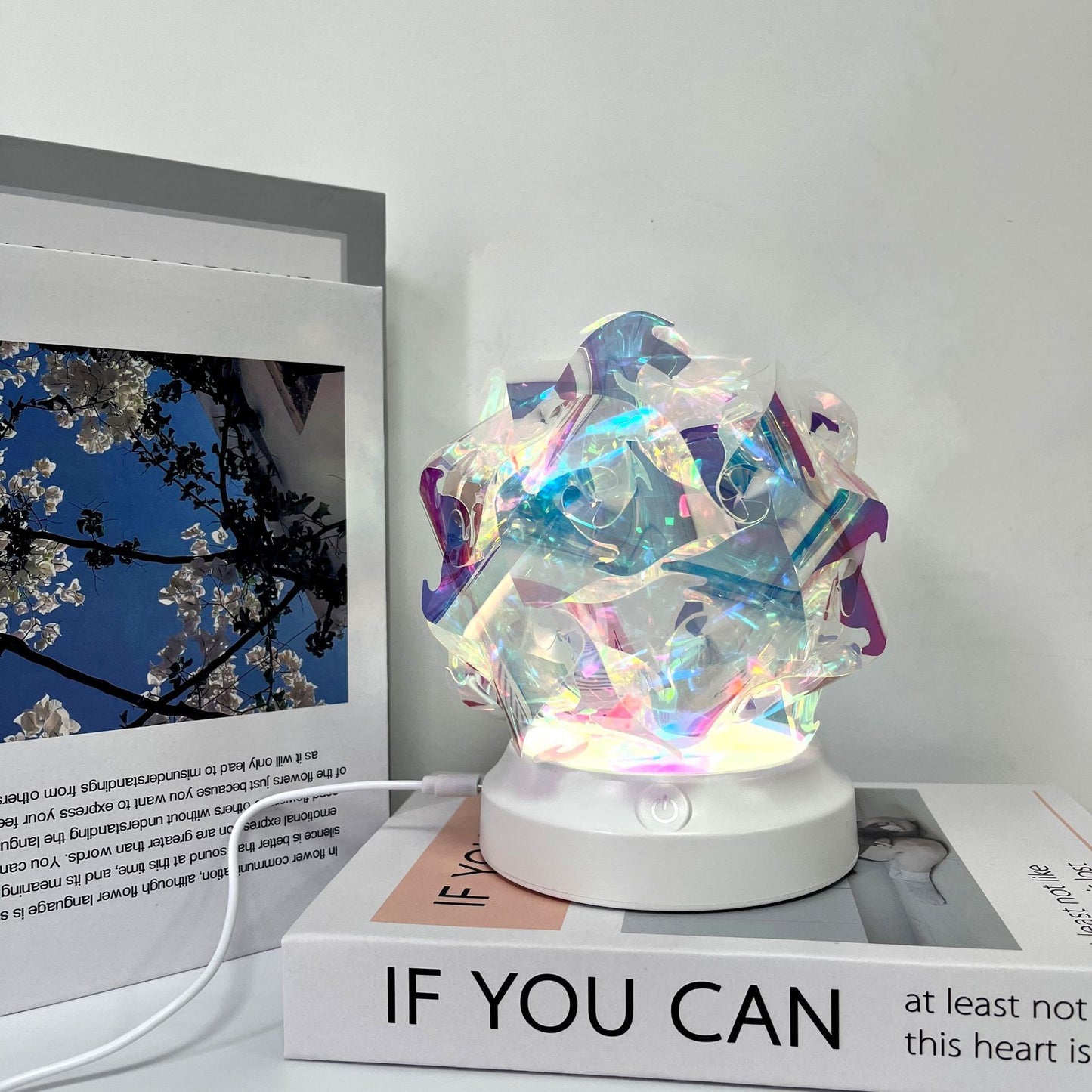 Bedroom Bedside Lamp Colorful Color Changing Northern Lights House DealSniper.net Charging Touch Model Spray