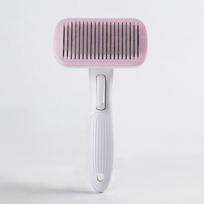 New Style Pet Hair Removal Comb Pets Gym From House Red A