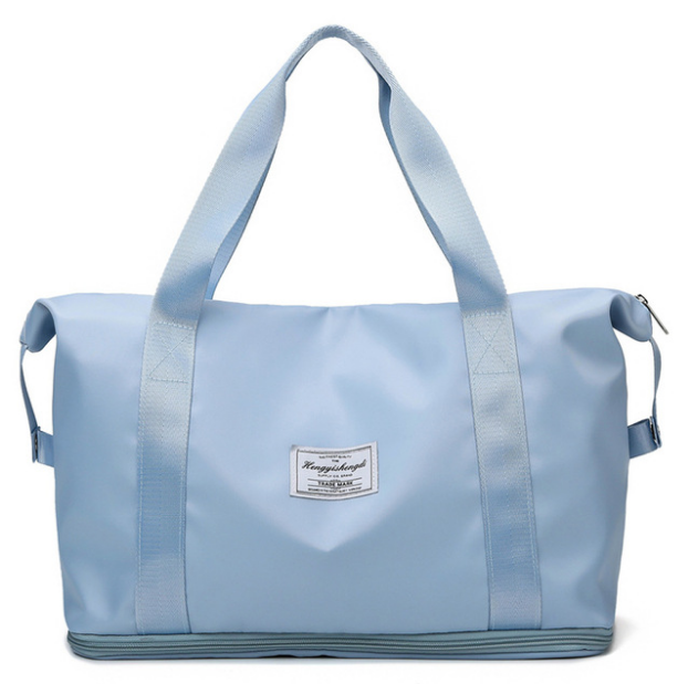 Dry And Wet Separation Sports Portable Shoulder Bag Women DealSniper.net A Blue