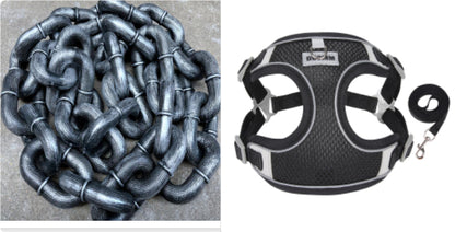 Simulation Iron Chain Props Halloween Haunted House Pets DealSniper.net Set