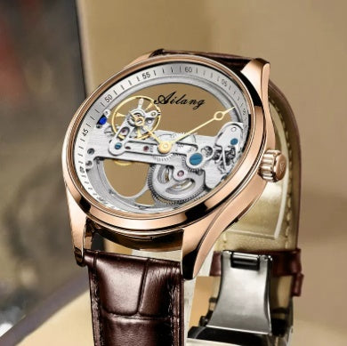 Automatic Mechanical Watch Creative Hollow Male Watch Jewelry DealSniper.net D