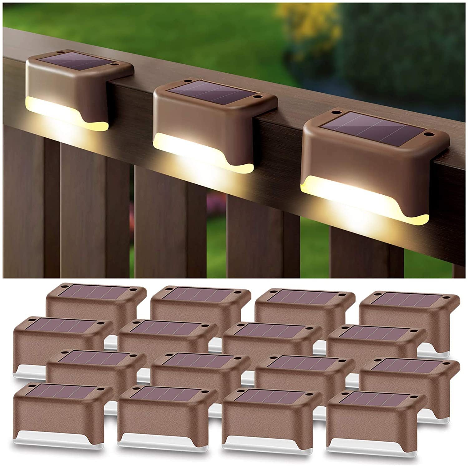 Solar Step Light Outdoor Garden Light Night Light LED Guide Light Garden dealsniper-net