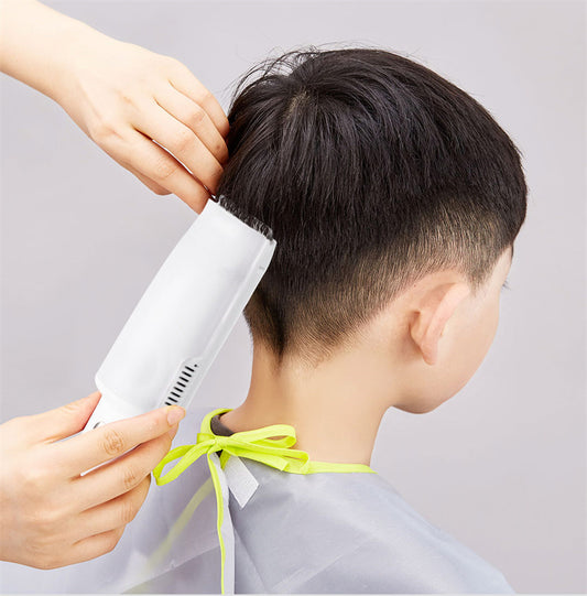 Baby Electric Vacuum Hair Trimmer Clipper USB Rechargeable Kids Gym From House