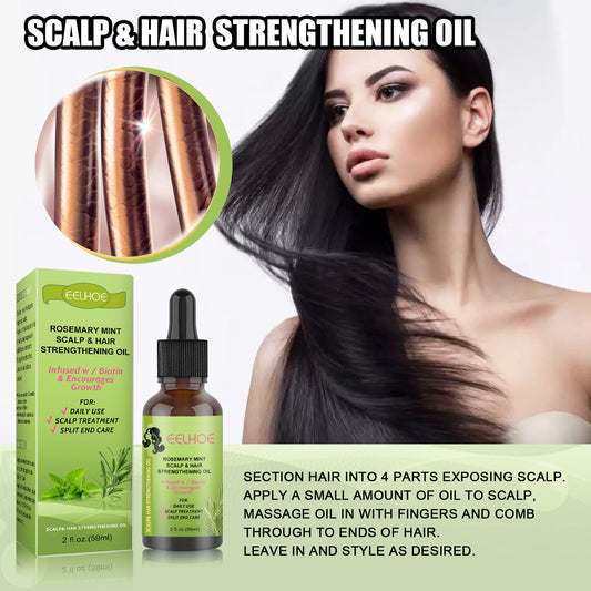 Rosemary Mint Hair Growth Fluid Scalp Massage Health dealsniper-net