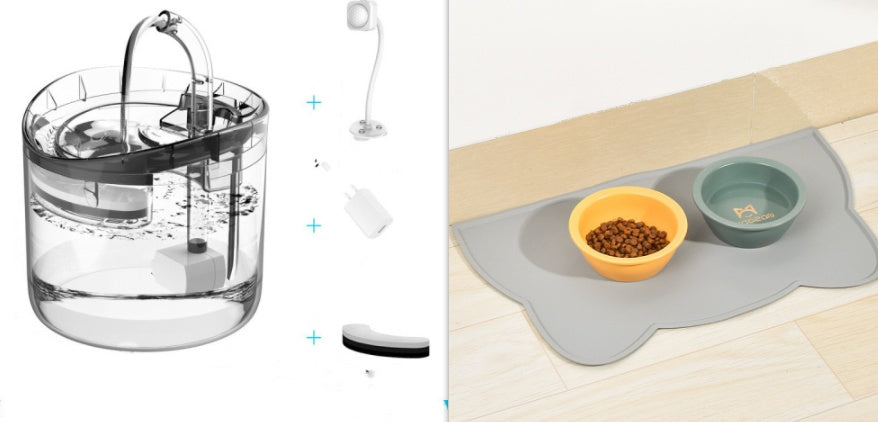 Pet Water Dispenser Automatic Circulation Cat Pets Gym From House Smart sensor Set
