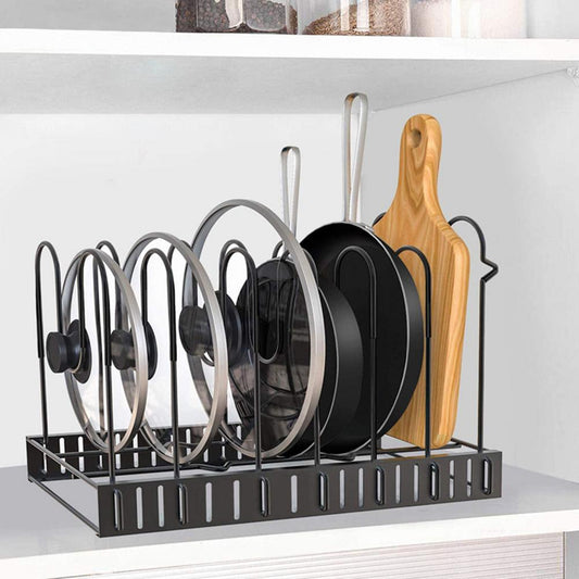 8 Tiers Iron Storage Racks Kitchen Organizer Shelf Holder Kitchen dealsniper-net