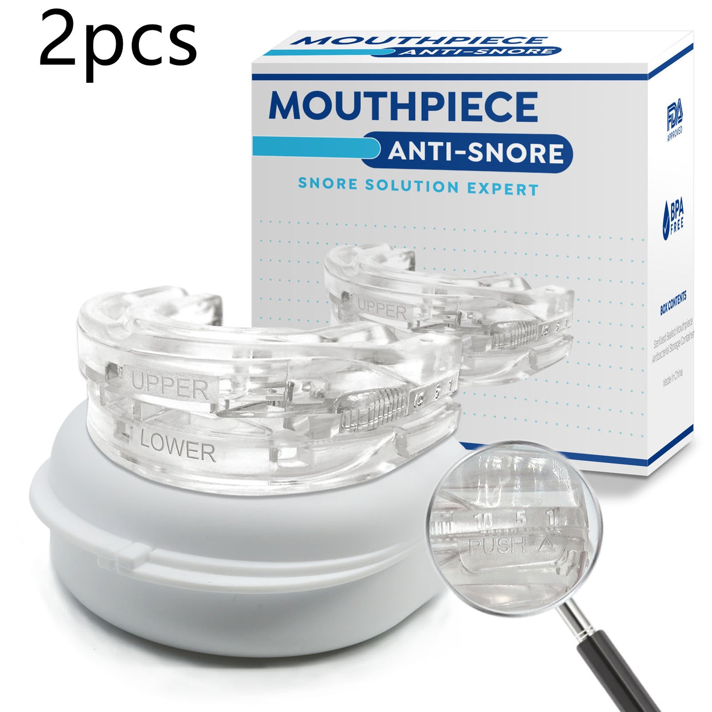 New PC Plastic Adjustable Braces Beauty Gym From House Transparent 2PCS