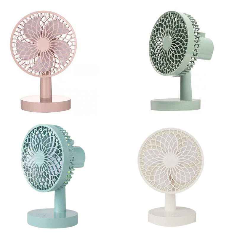 New Style Shaking Head Desktop Charging Fan Gadgets Gym From House