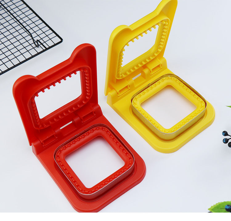 Creative Breakfast Making Sandwich Cutter Hemming Square Sandwich Kitchen Gadgets Kitchen DealSniper.net