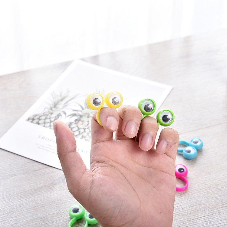 Children Eye Finger Puppets Eyeball Ring Kit Kids Party Kids dealsniper-net