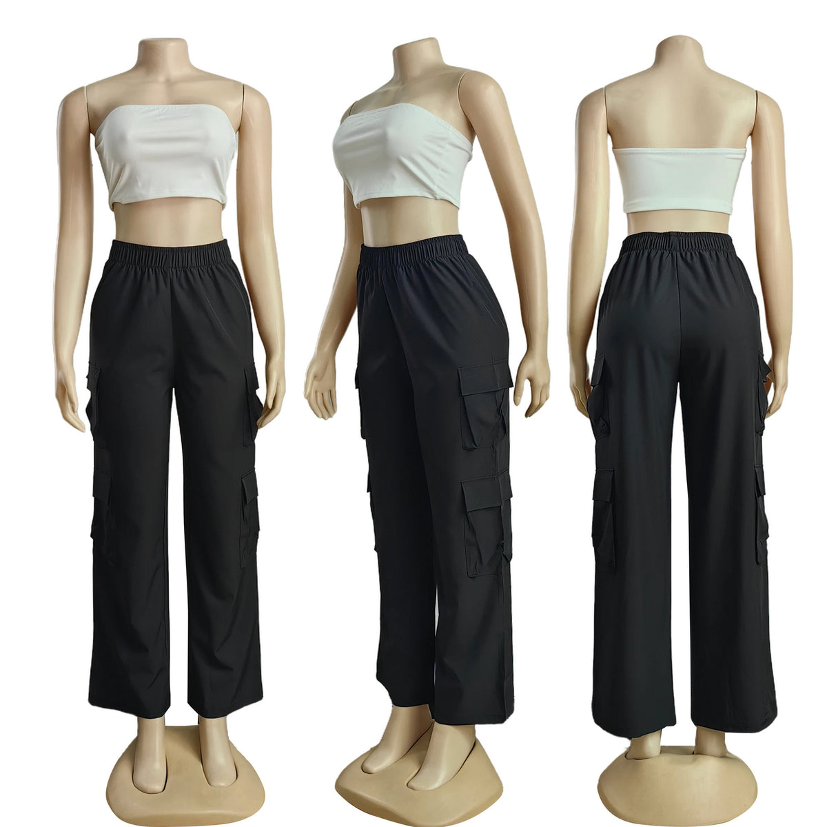 European And American Cross-Border Women's Fashion Women Gym From House Black L